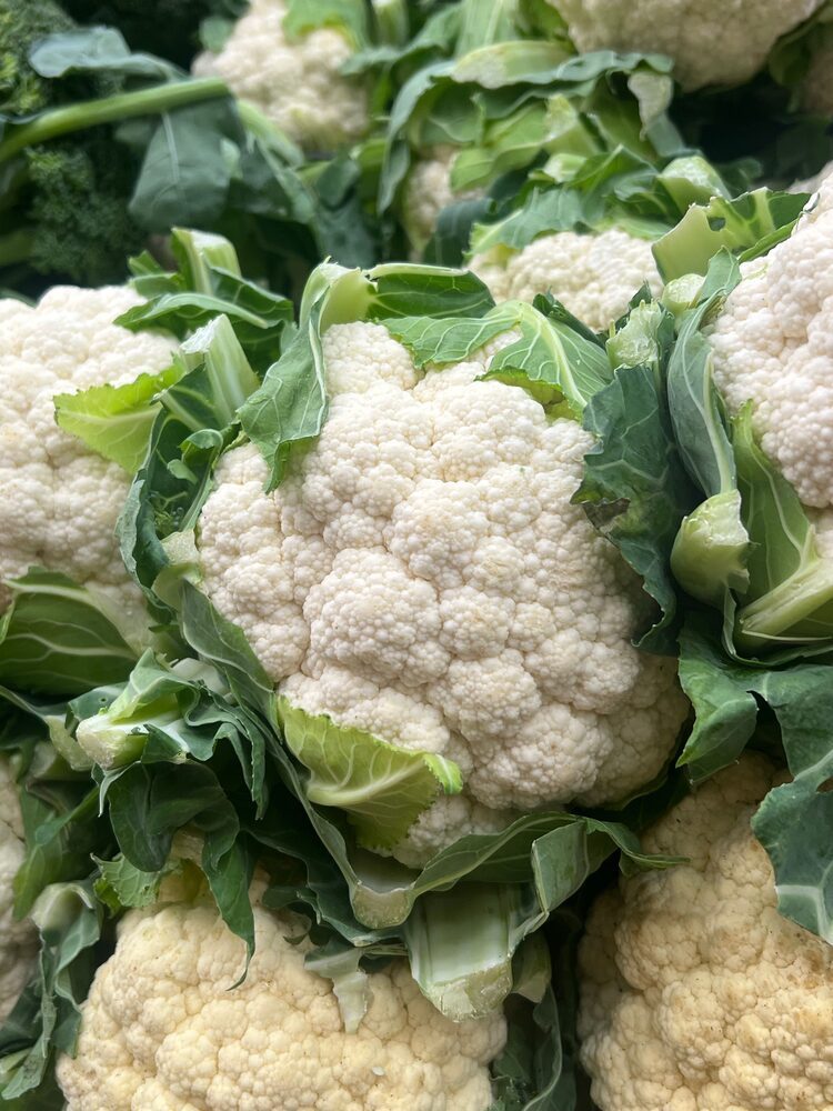 Egyptian IQF frozen cauliflower florets