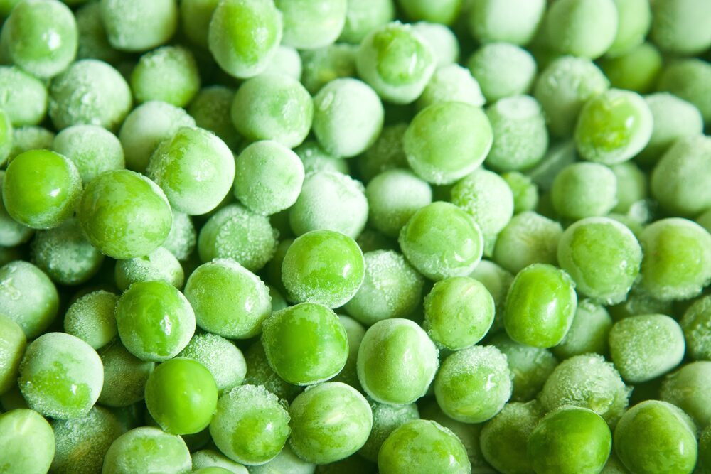 Egyptian IQF frozen garden peas